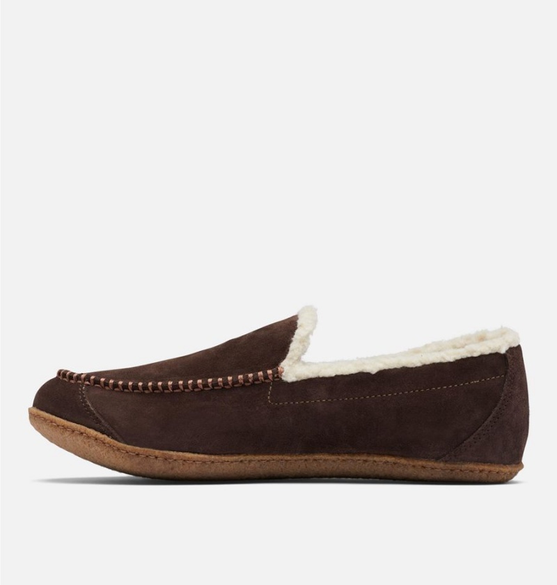 Burgundy Columbia Fairhaven Men's Slippers | 03198EXRB