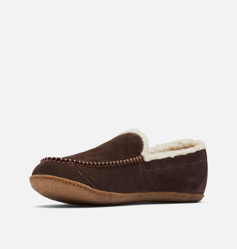 Burgundy Columbia Fairhaven Men's Slippers | 03198EXRB