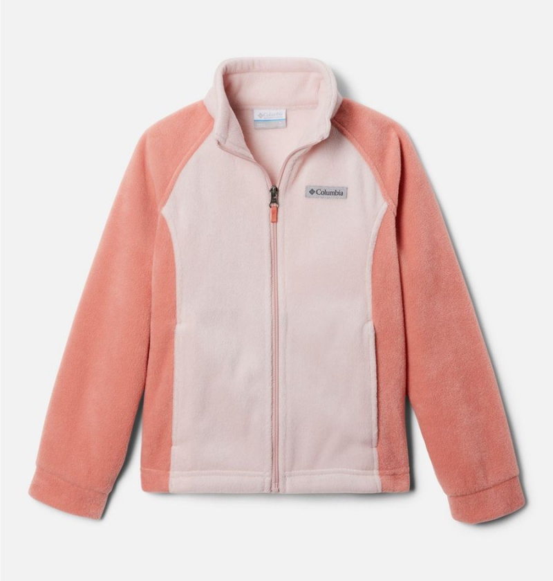 Coral Columbia Benton Springs Fleece Kids\' Jacket | 76132IPHL