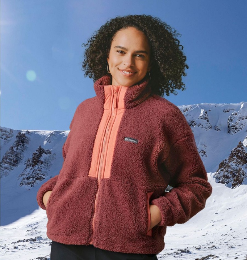 Coral Columbia Laurelwoods II Interchange Women's 3 In 1 Jackets | 95240HWQR