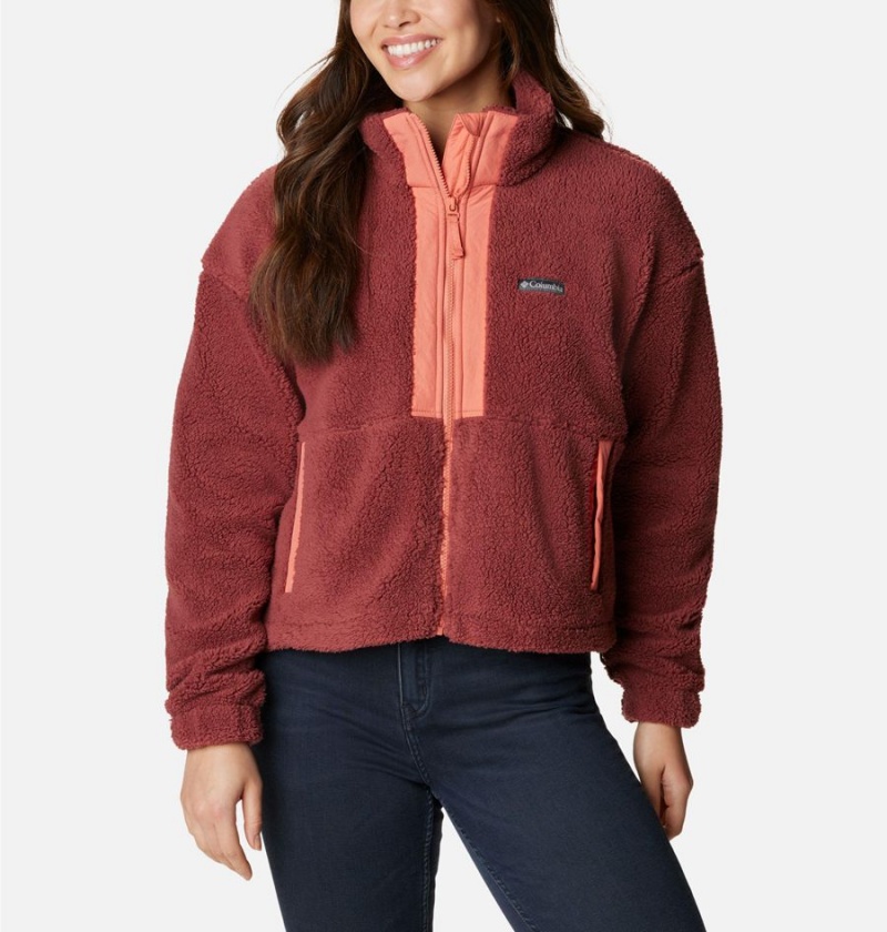 Coral Columbia Laurelwoods II Interchange Women's 3 In 1 Jackets | 95240HWQR