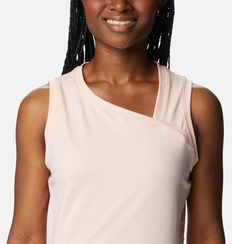 Coral Columbia Weekend Adventure Women's Tank Top | 42896OCXM