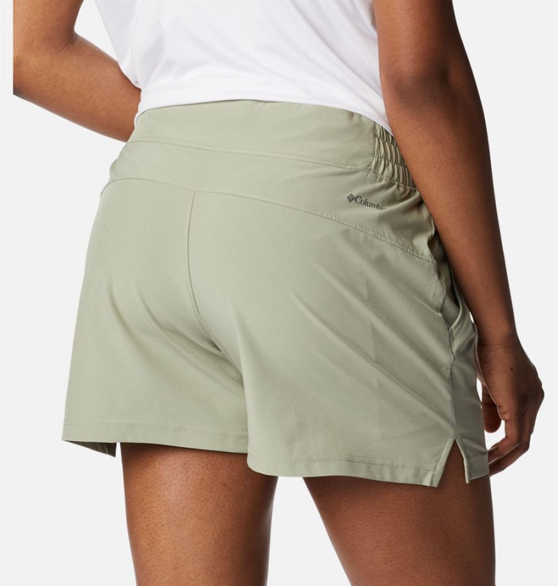 Green Columbia Alpine Chill Zero Women's Shorts | 89354OWLG