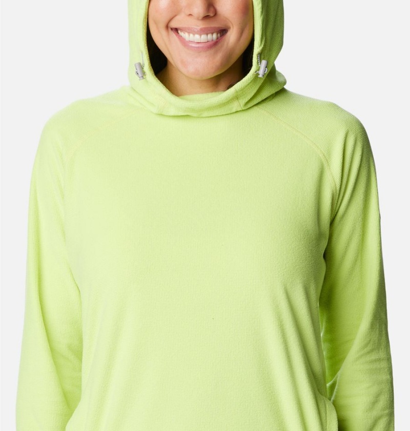 Green Columbia Back Beauty Pullover Women's Hoodie | 91376HWTP