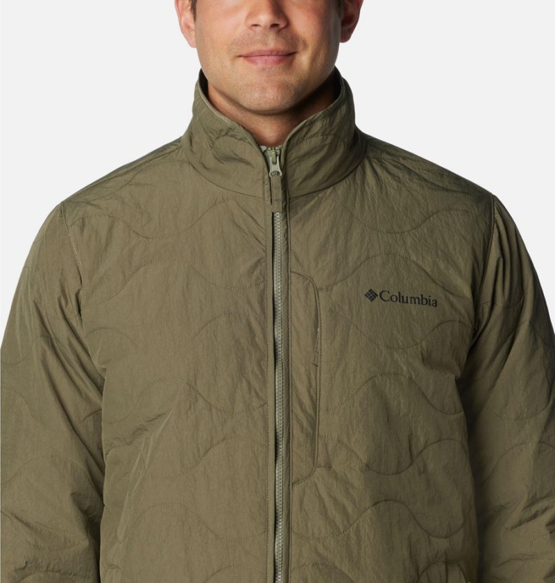 Green Columbia Birchwood Insulated Men's Puffer Jacket | 94267RXOZ