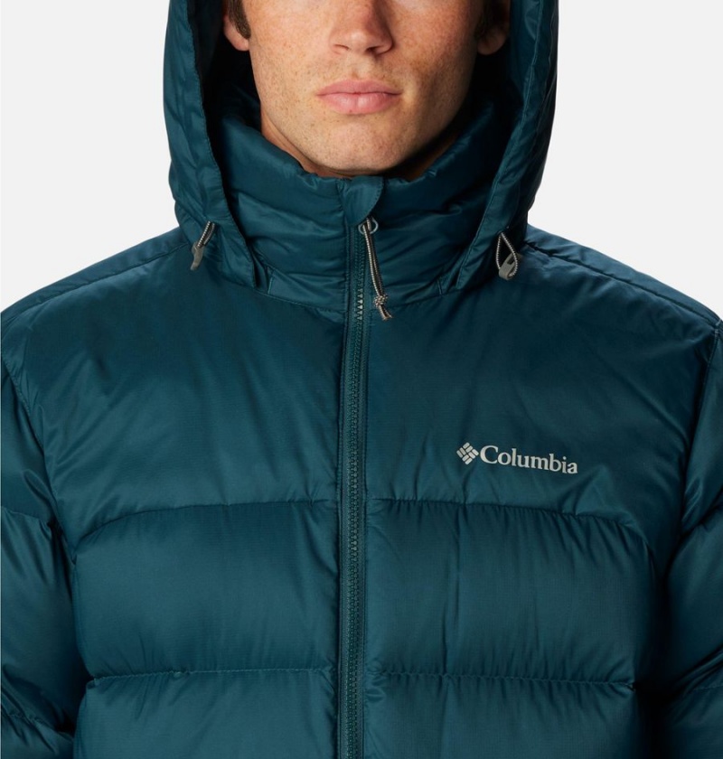 Green Columbia Bulo Point II Omni Heat Infinity Insulated Men's Puffer Jacket | 09146EOVG