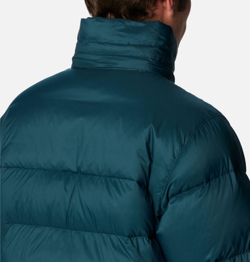 Green Columbia Bulo Point II Omni Heat Infinity Insulated Men's Puffer Jacket | 09146EOVG