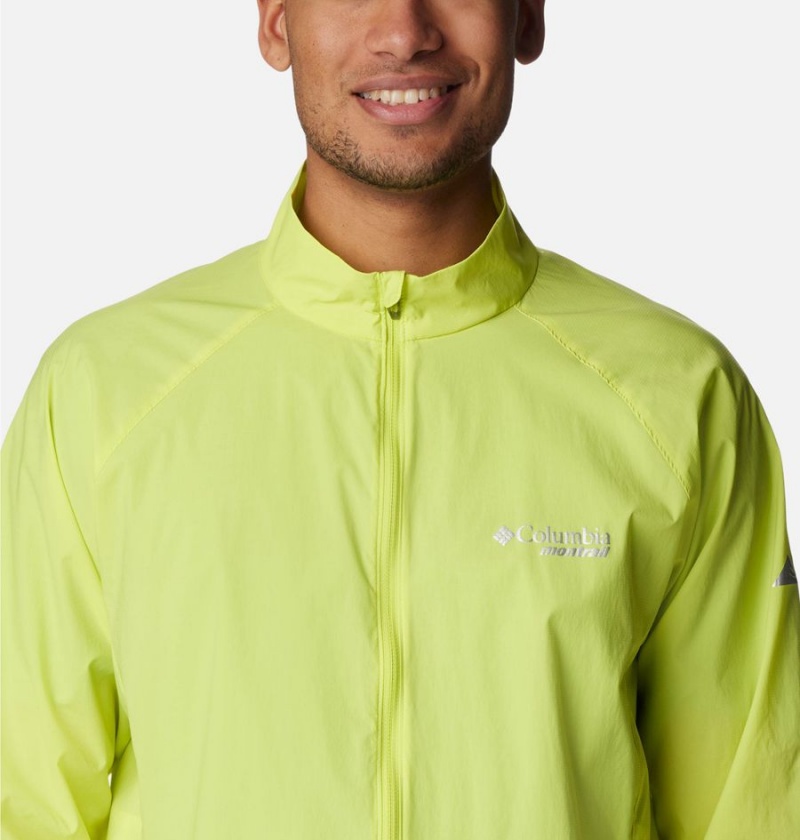 Green Columbia Endless Trail Wind Shell Jacket Men's Windbreaker | 71964QBUJ