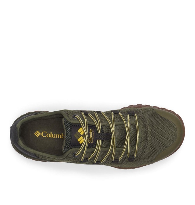 Green Columbia Fairbanks Low Men's Sneakers | 89740CLQB