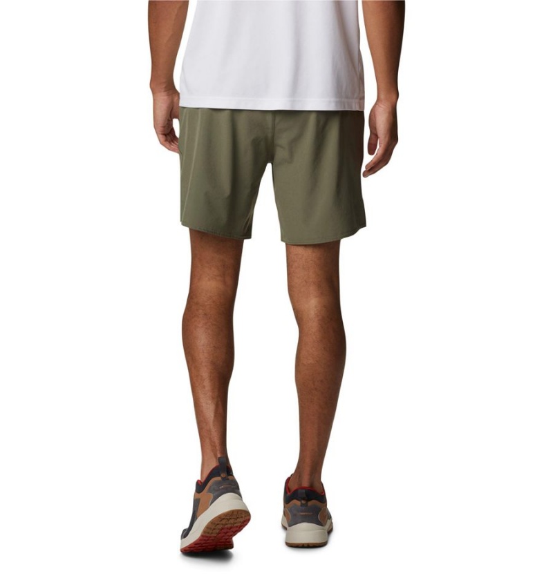 Green Columbia Hike Men's Shorts | 36190TFWB