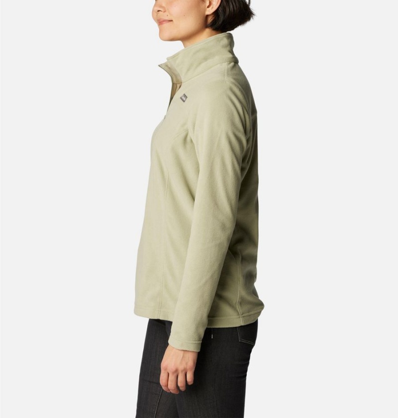 Green Columbia Lake Aloha Half Zip Fleece Women's Pullover | 62574ALFP