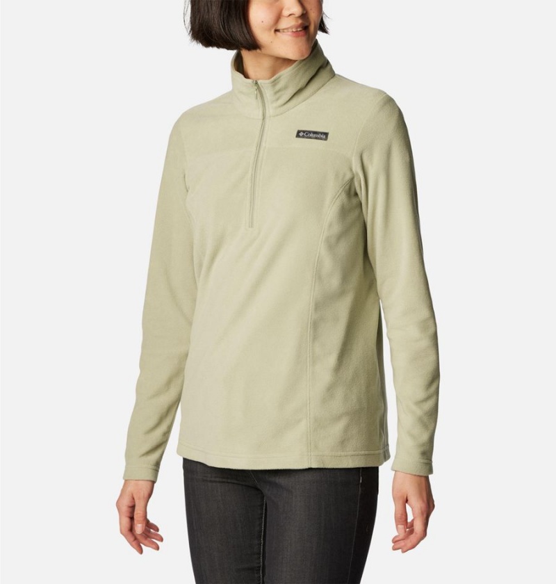 Green Columbia Lake Aloha Half Zip Fleece Women's Pullover | 62574ALFP