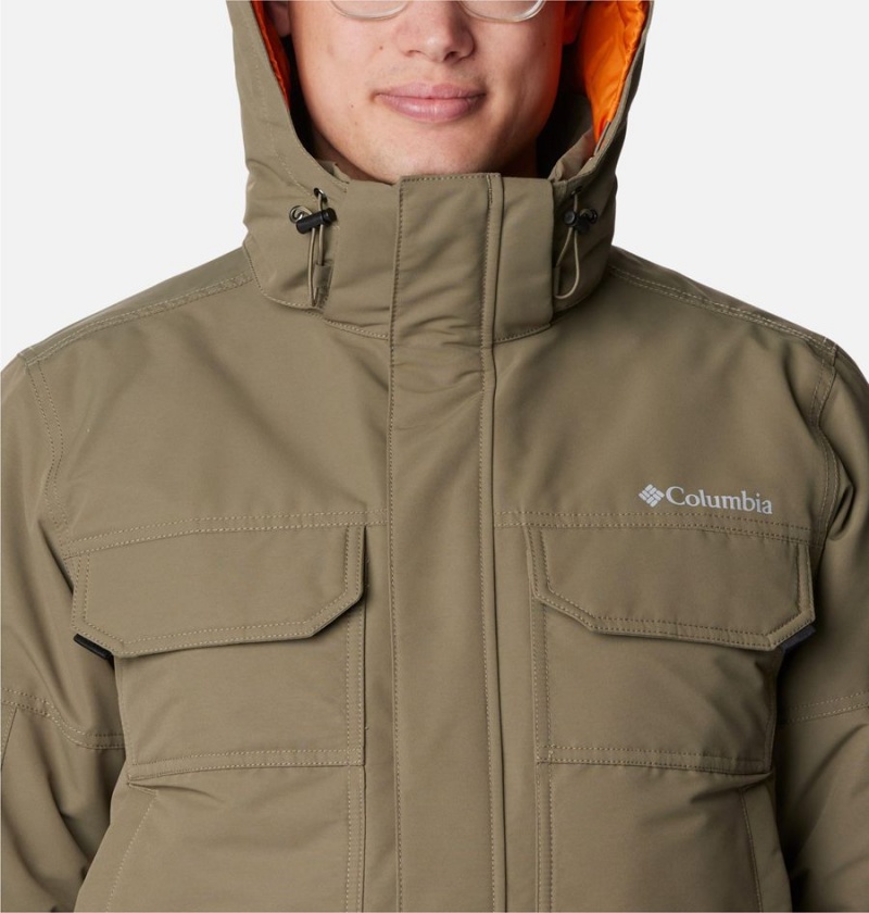 Green Columbia Landroamer Down Men's Coats | 80172VJAH