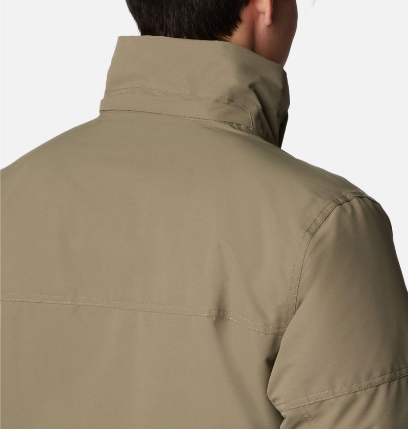 Green Columbia Landroamer Down Men's Coats | 80172VJAH