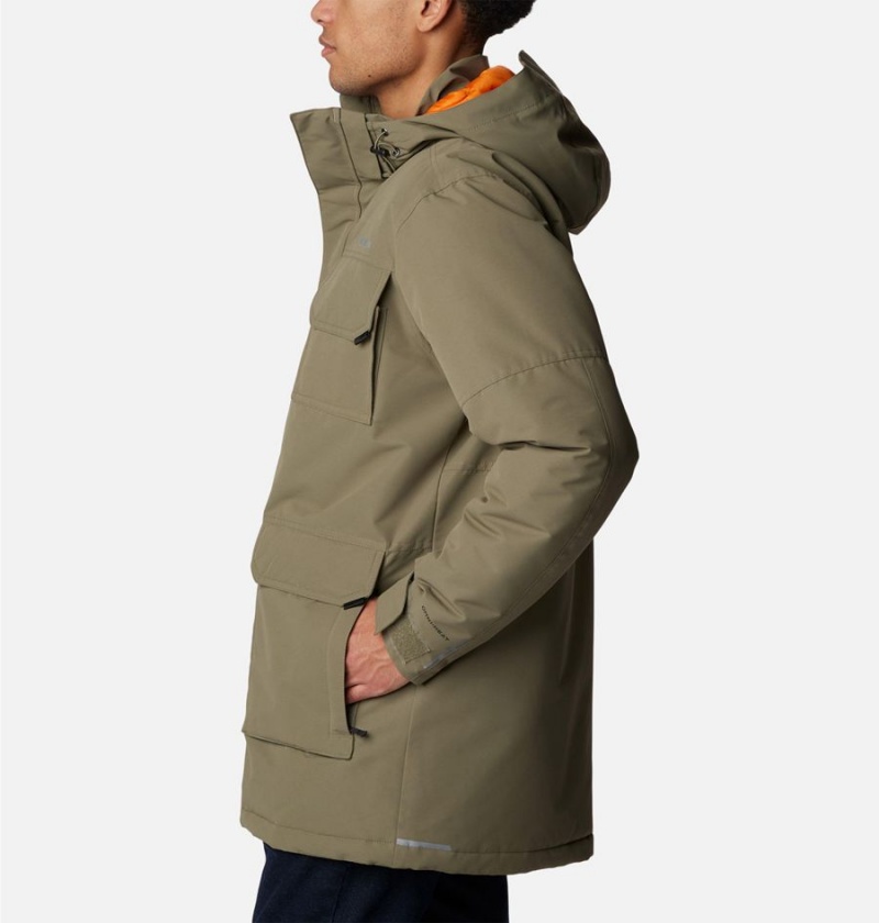 Green Columbia Landroamer Men's Coats | 45029FBWL