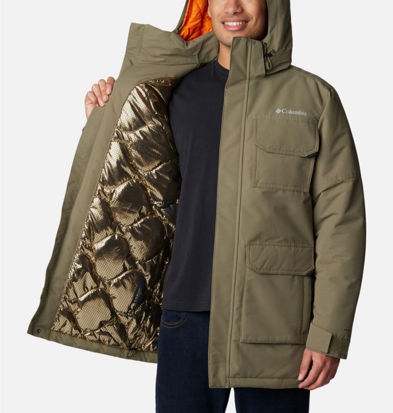 Green Columbia Landroamer Men's Coats | 45029FBWL