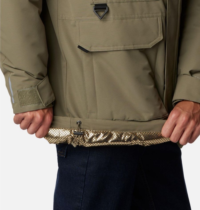 Green Columbia Landroamer Men's Coats | 45029FBWL