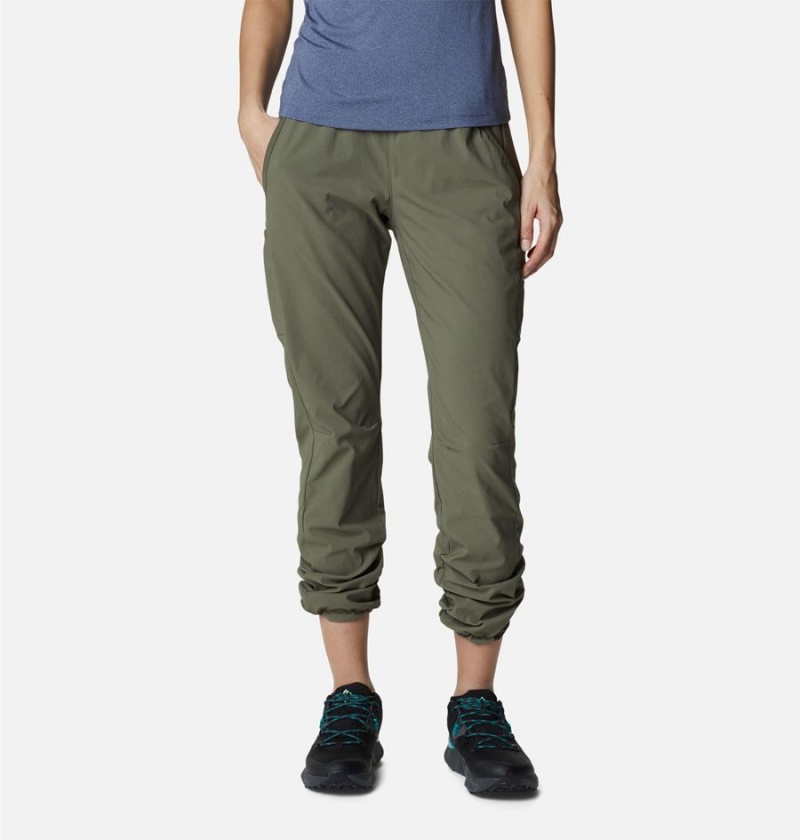 Green Columbia Leslie Falls Women's Pants | 96140HYIV