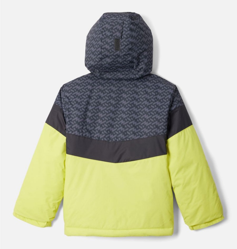 Green Columbia Lightning Lift II Kids' Jacket | 48105ZHSL