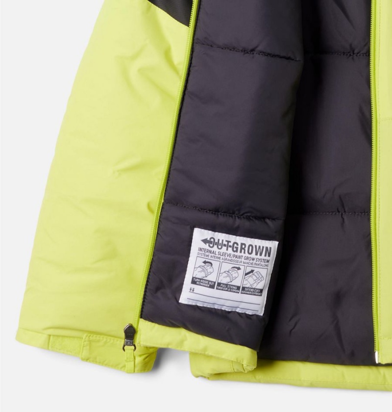 Green Columbia Lightning Lift II Kids' Jacket | 48105ZHSL