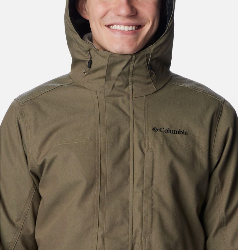 Green Columbia Loma Vista Interchange Men's 3 In 1 Jackets | 62781CRYJ