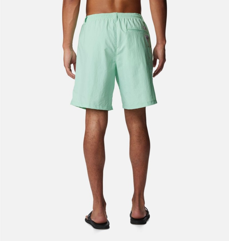 Green Columbia PFG Backcast III Water Men's Shorts | 31546QJHK