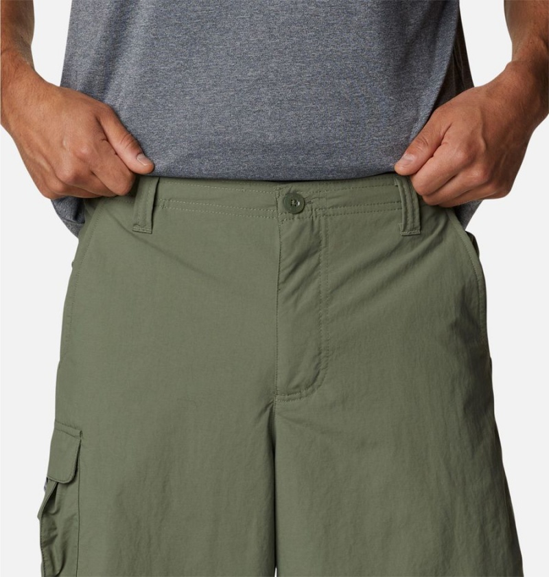 Green Columbia PFG Bahama Men's Shorts | 02831TRXW