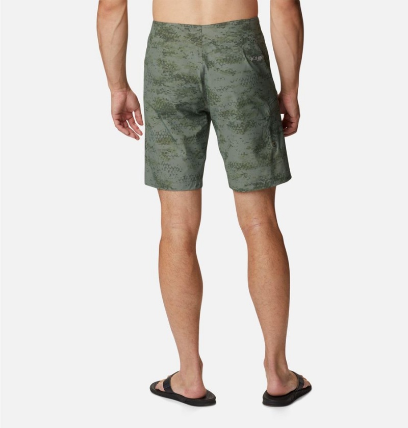 Green Columbia PFG Offshore II Board Men's Shorts | 26849BCFS