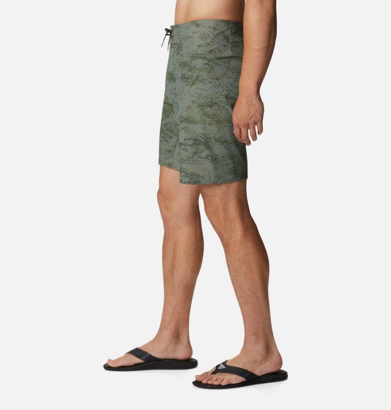 Green Columbia PFG Offshore II Board Men's Shorts | 26849BCFS