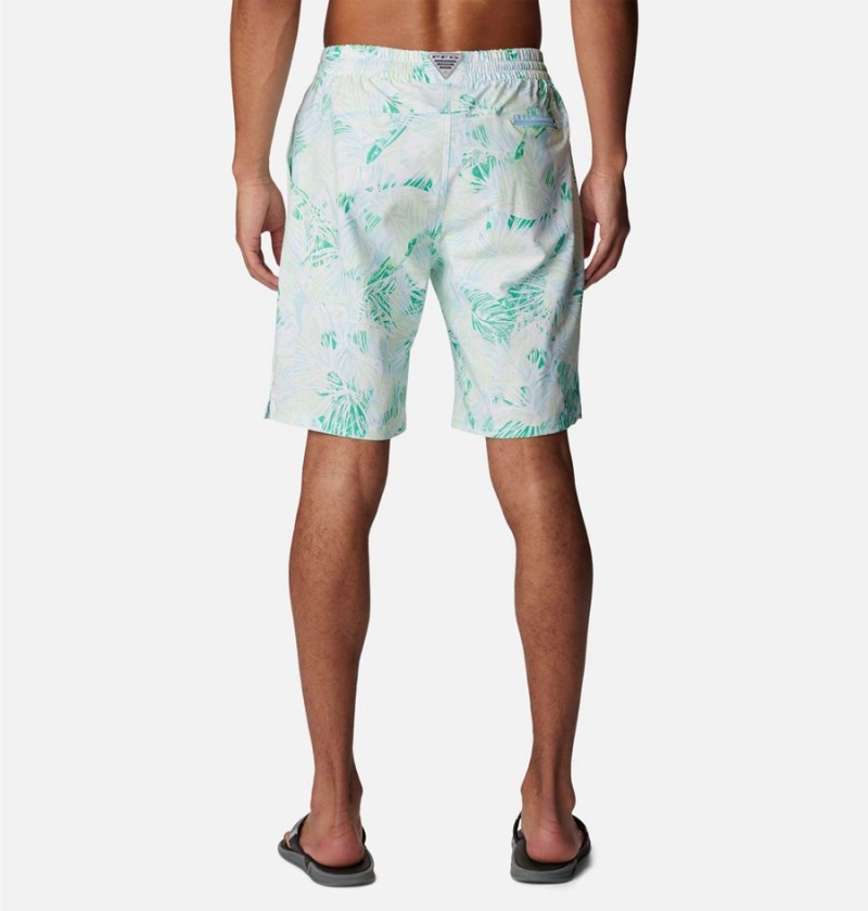 Green Columbia PFG Super Slack Tide Hybrid Water Men's Shorts | 42305LQRM