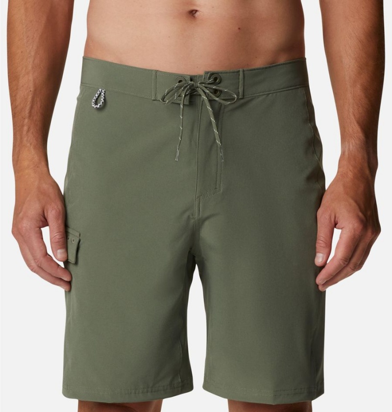 Green Columbia PFG Terminal Tackle Board Men's Shorts | 58924OSRP