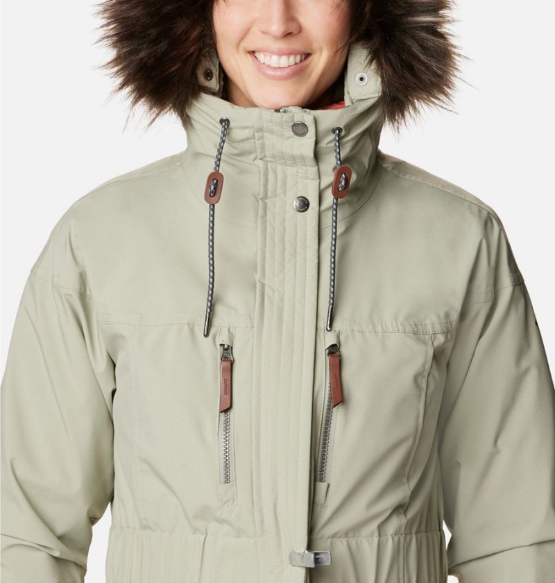 Green Columbia Payton Pass Interchange Women's Coats | 38605JSCU