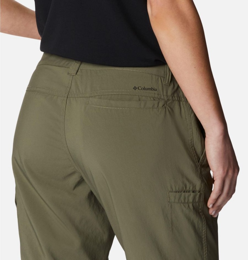 Green Columbia Silver Ridge Utility Convertible Women's Pants | 14297YNZO