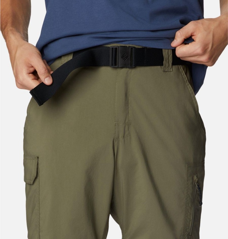 Green Columbia Silver Ridge Utility Convertible Men's Pants | 90385PWCN