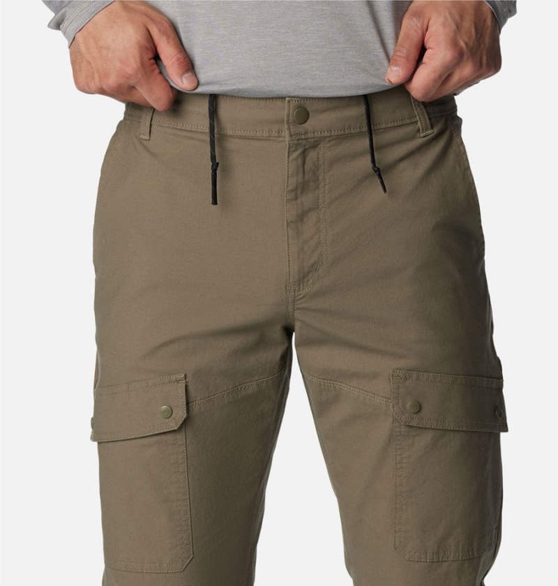 Green Columbia Wallowa Cargo Men's Pants | 05246BIUQ