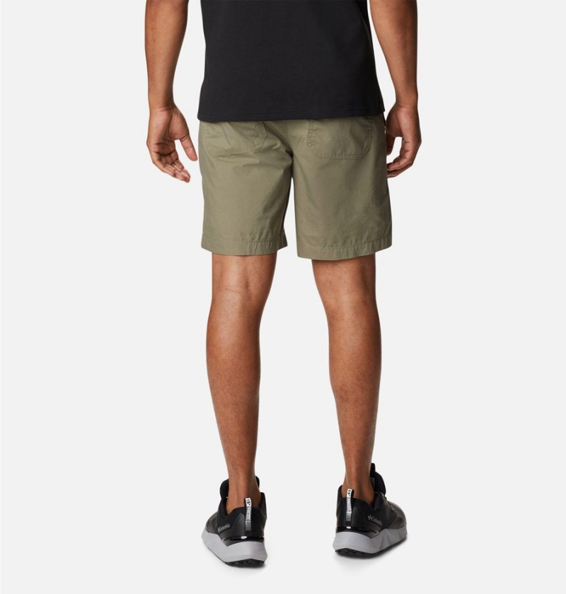 Green Columbia Washed Out Cargo Men's Shorts | 23698YRTE