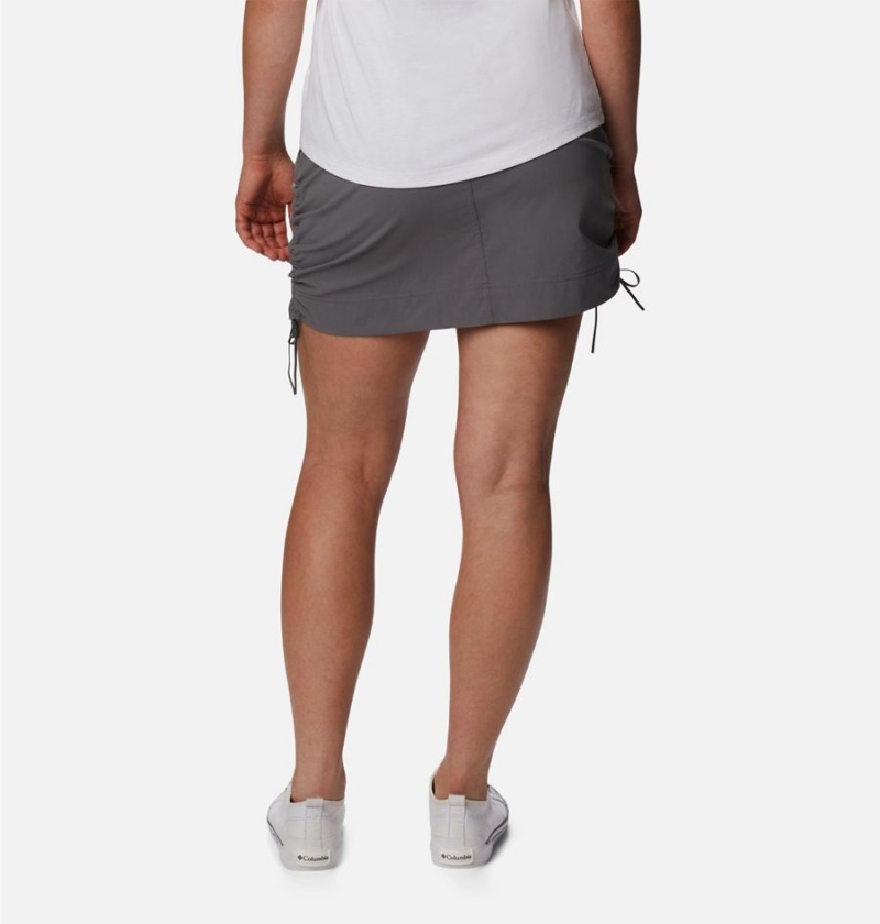 Grey Columbia Anytime Casual Women's Skirts | 23815OQVU