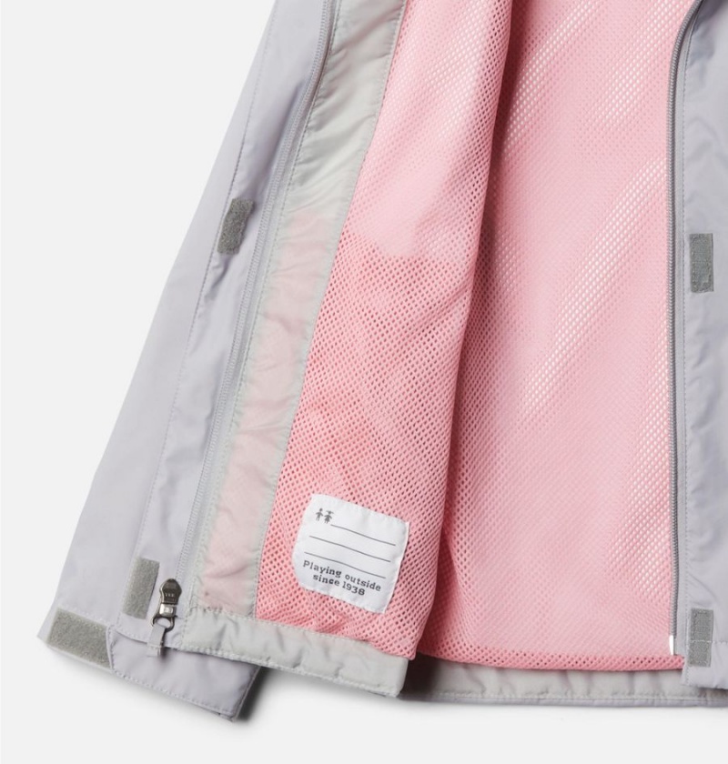 Grey Columbia Arcadia Rain Kids' Jacket | 19685AYPU