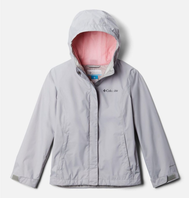 Grey Columbia Arcadia Rain Kids\' Jacket | 19685AYPU