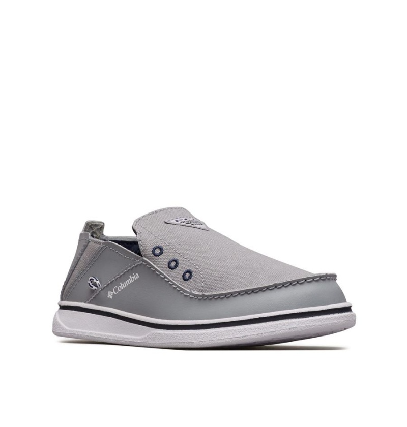 Grey Columbia Bahama PFG Kids' Sneakers | 95130RZUV