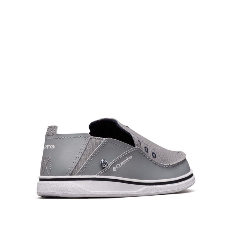 Grey Columbia Bahama PFG Kids' Sneakers | 95130RZUV