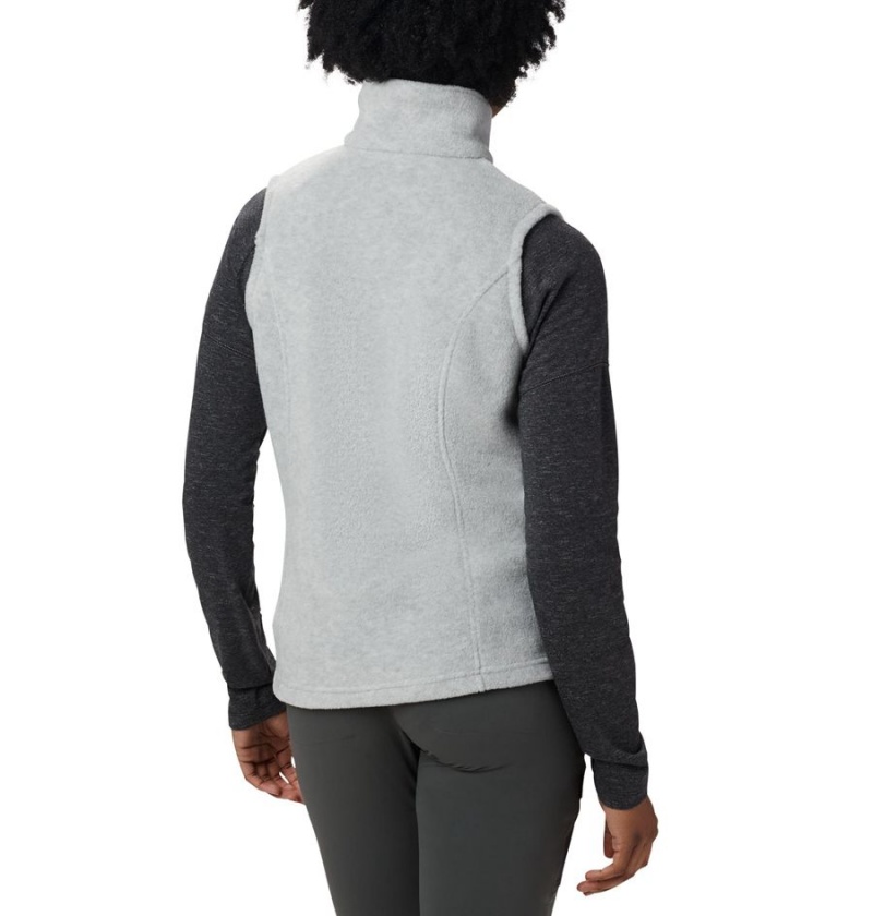 Grey Columbia Benton Springs Fleece Women's Vest | 80326KCDV