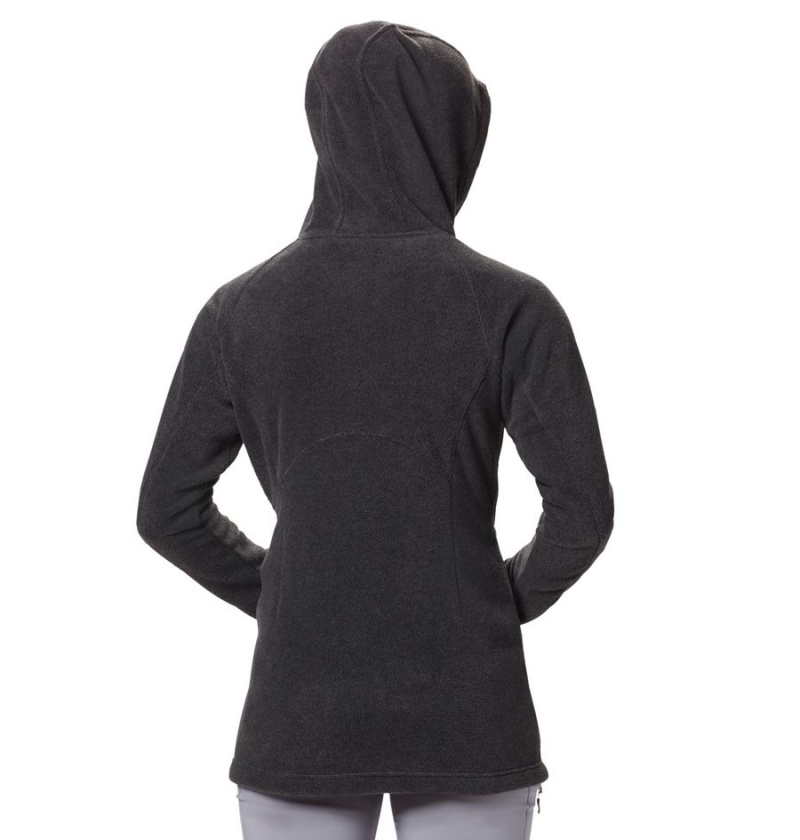 Grey Columbia Benton Springs II Long Hoodie Women's Fleece Jacket | 42356XHDF