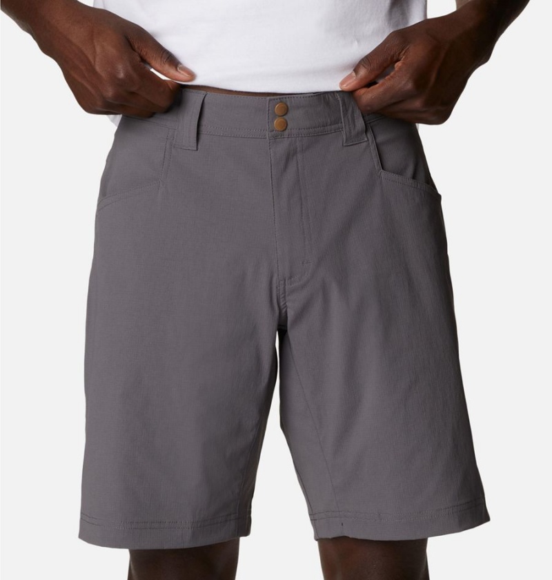 Grey Columbia Blood 'N Guts Stretch Men's Shorts | 35401ZIOV