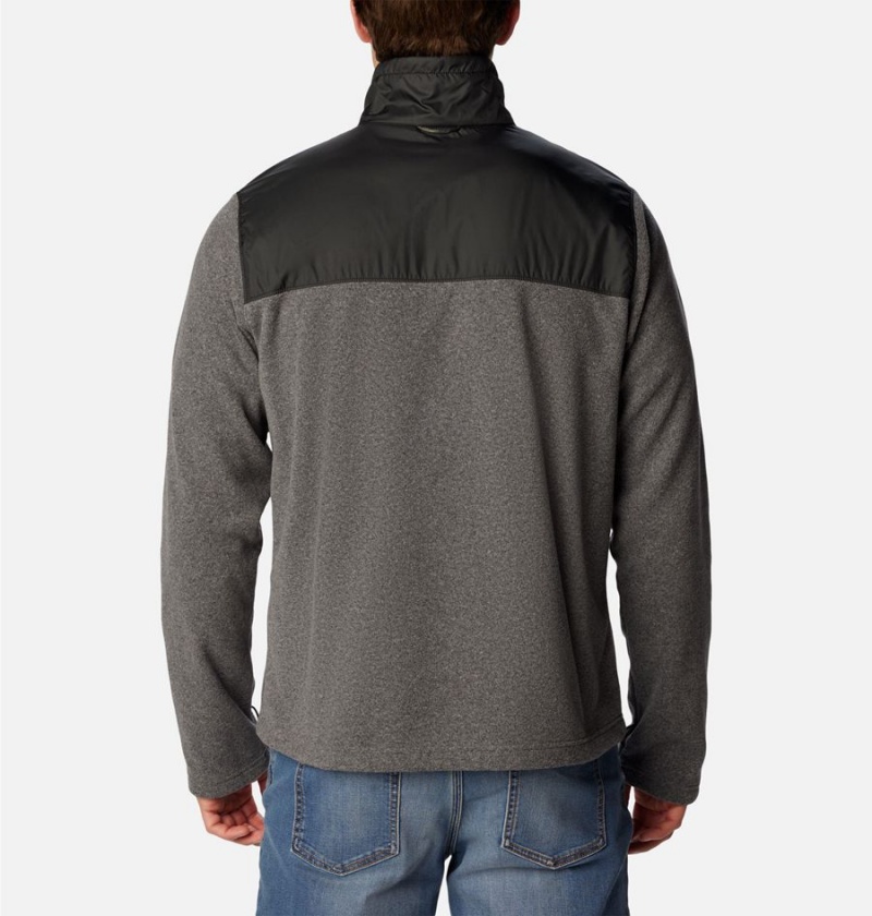 Grey Columbia Bugaboo II Fleece Interchange Men's Ski Jacket | 50398KDVC