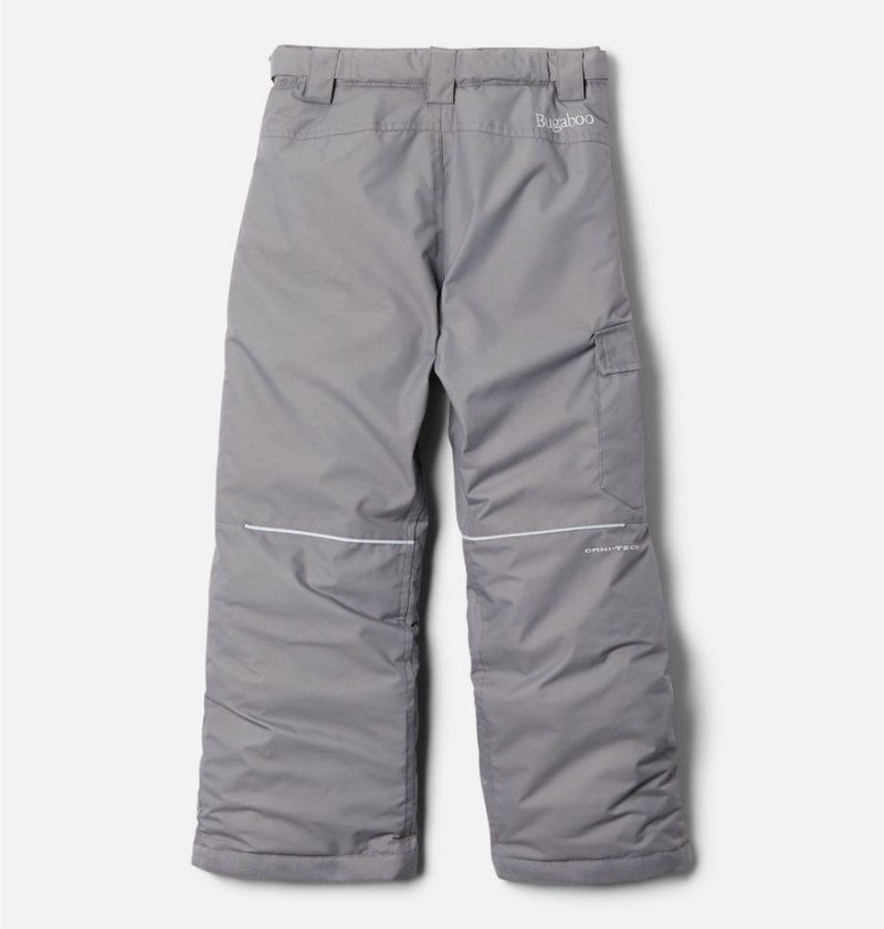 Grey Columbia Bugaboo II Insulated Ski Kids' Pants | 21954TFAS