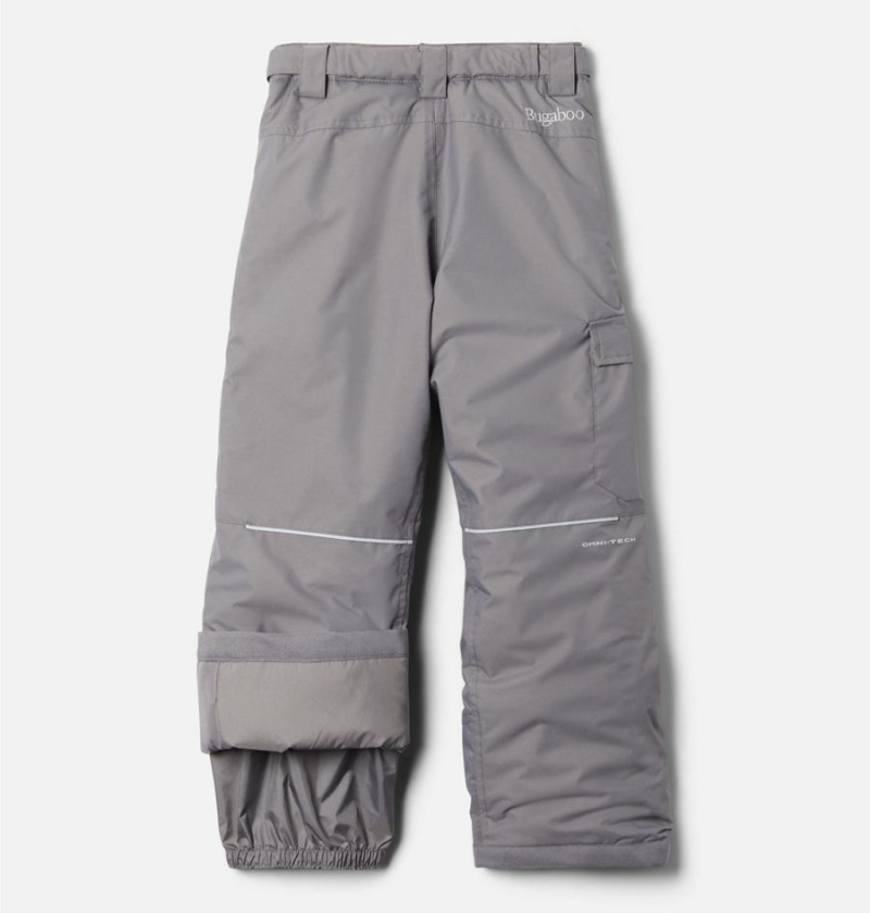 Grey Columbia Bugaboo II Insulated Ski Kids' Pants | 21954TFAS