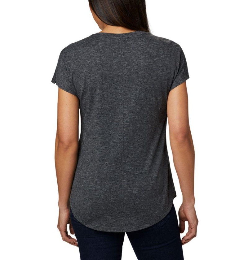 Grey Columbia Cades Cape Women's T-Shirt | 07128GCHM