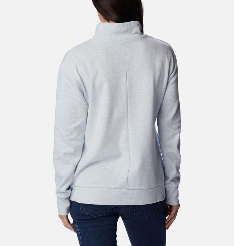 Grey Columbia Calico Basin Women's Pullover | 86257WOIS