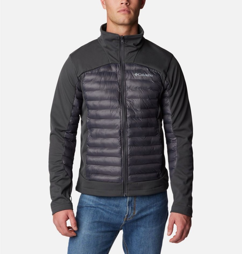 Grey Columbia Canyon Meadows Omni Heat Infinity Interchange Insulated Men's Puffer Jacket | 23641XNKC